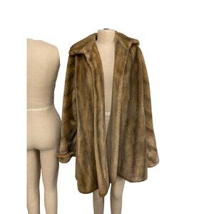 Vintage Goldens Mutation Brown Fur Coat